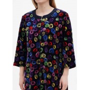 Халат Wild love XL,2XL,3XL,4XL  велюр 21478